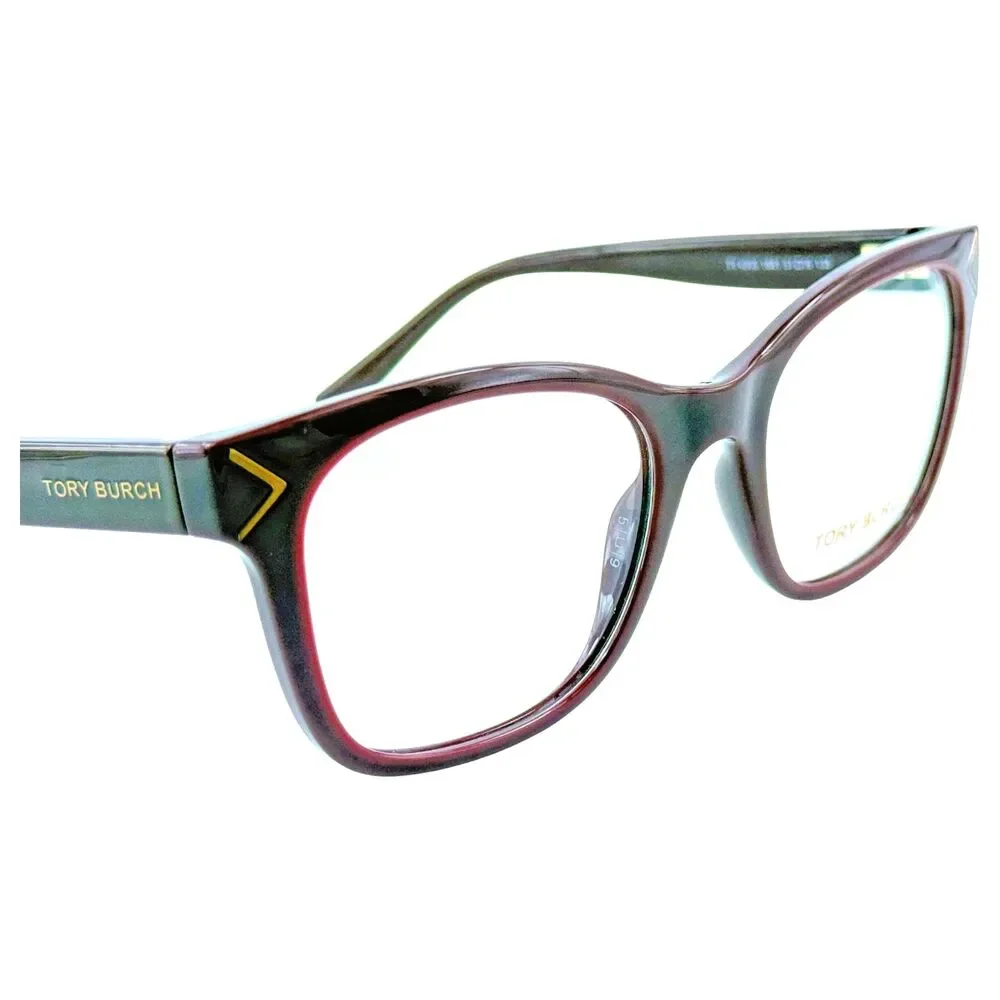 Tory Burch TY4003 Womens Plastic Eyeglass Frame 1681 Bordeaux 51-19 Spring Hinge